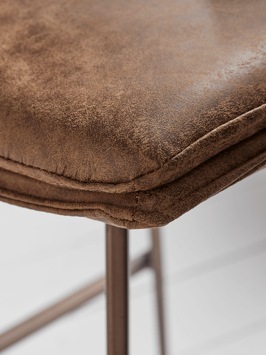 Two Williamsburg High Stools - Tan