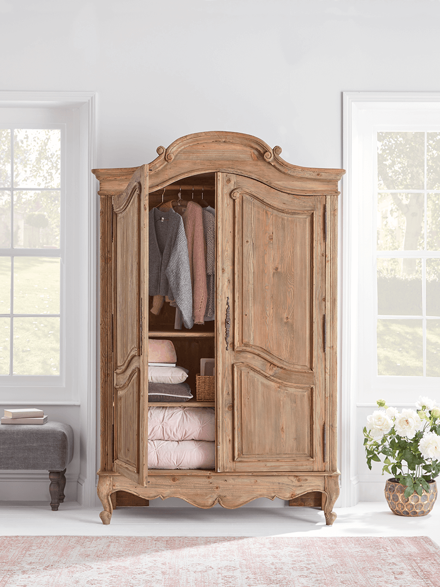 Photo of Delphine reclaimed wood wardrobe