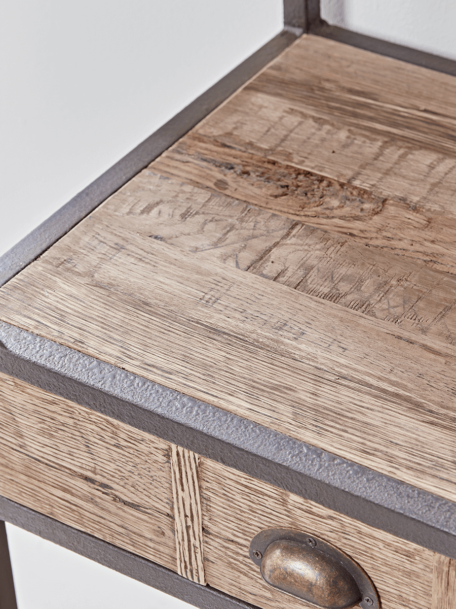 Reclaimed Oak Shelf Unit