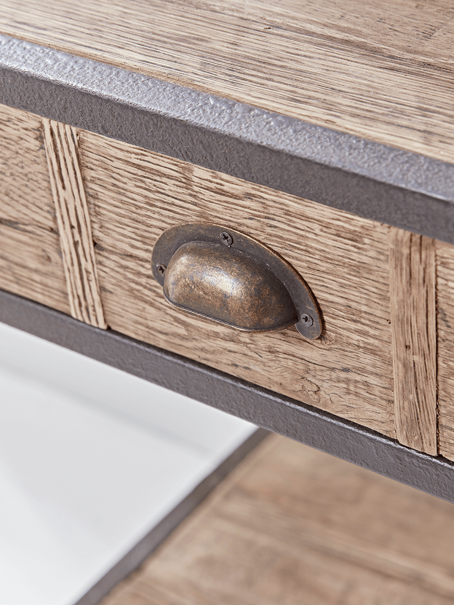 Reclaimed Oak Shelf Unit