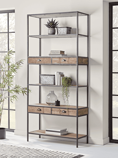 Reclaimed Oak Shelf Unit