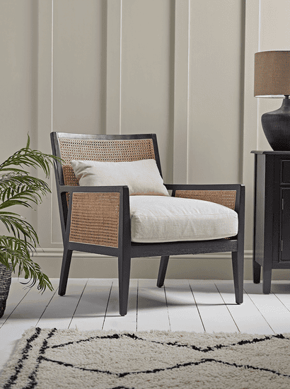 Cane Webbing Armchair