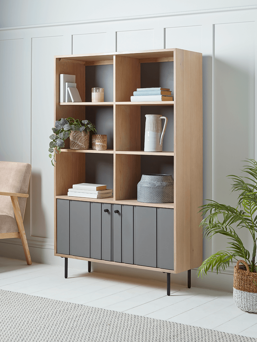 Product photograph of Elise Shelf Unit from Cox and Cox