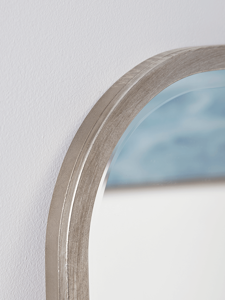 Burnished Silver Full Length Mirror