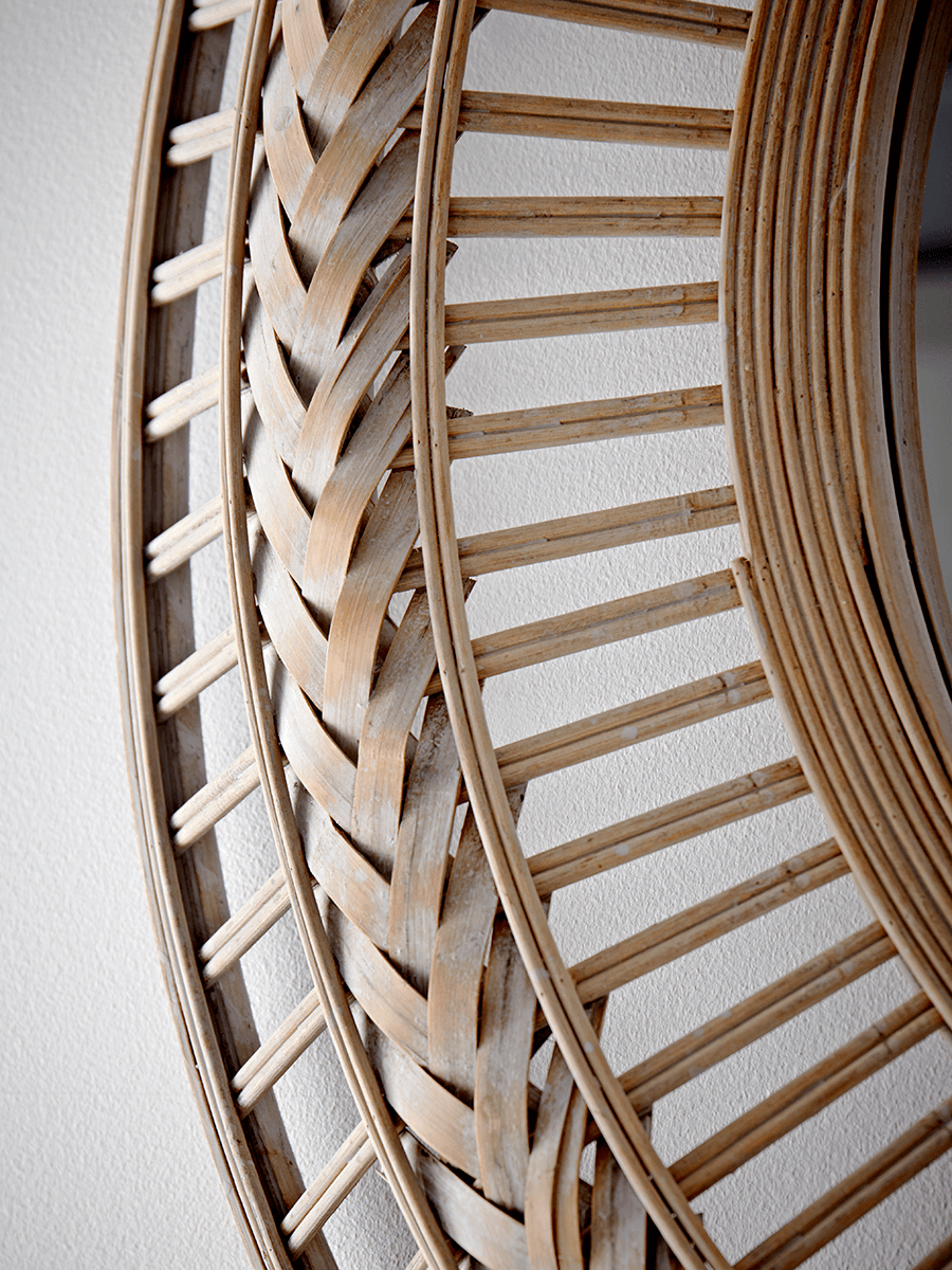 Chevron Frame Mirror