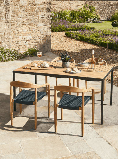 Chevron Dining Table - Medium