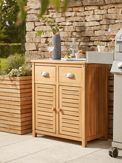 Malmo Outdoor Storage Cabinet - Two Doors