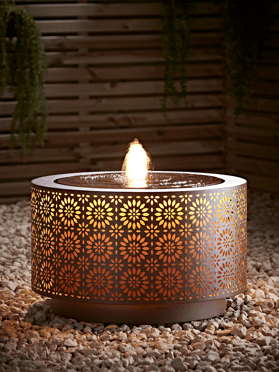 

NEW Filigree Light Up Water Feature