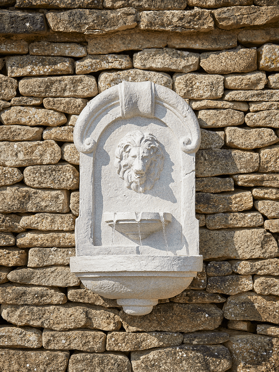 Photo of Lion wall mounted water feature