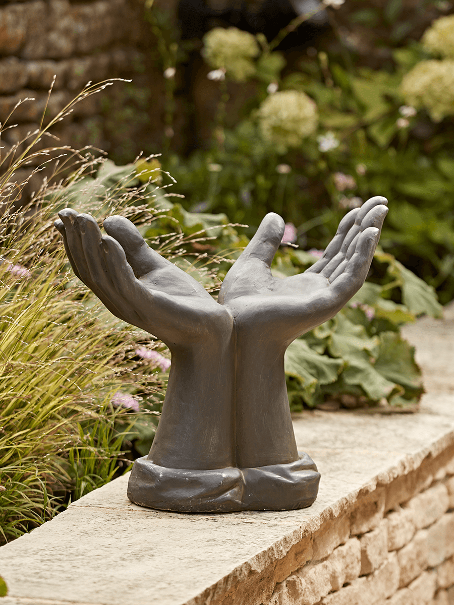 

NEW Decorative Open Hands Sculpture