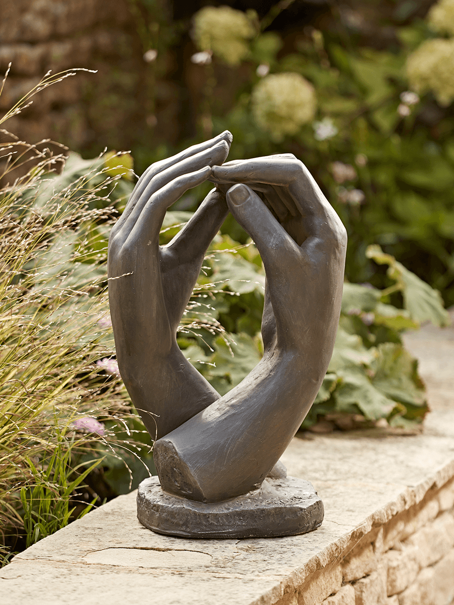 

NEW Decorative Clasped Hands Sculpture