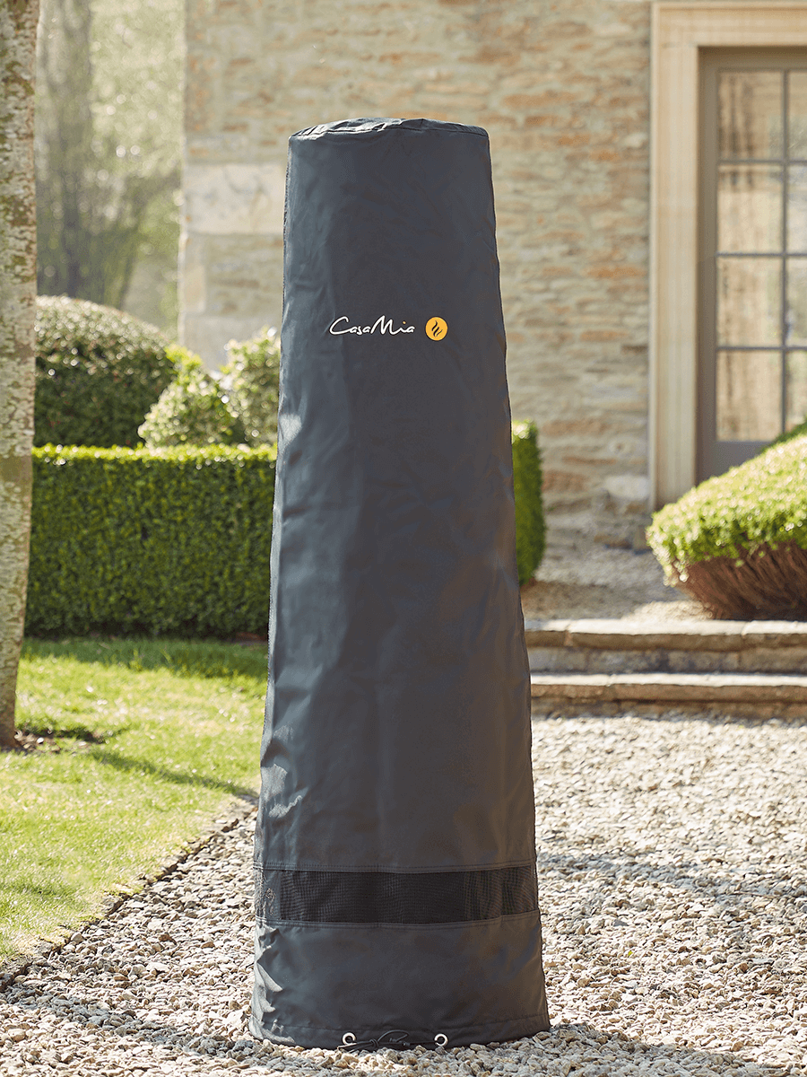 Product photograph of Rusty Wood-burning Chiminea Cover from Cox and Cox