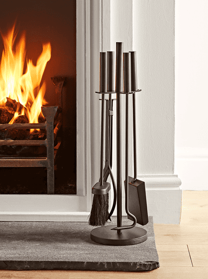 Iron Fireside Set Round