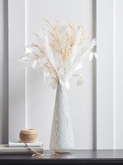 Faux Mixed Pampas Bouquet
