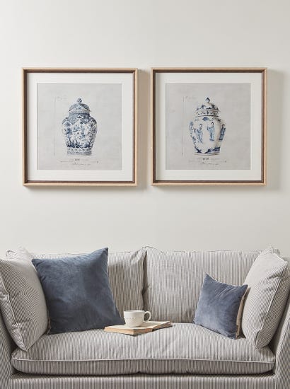 Two Chinoiserie Framed Prints