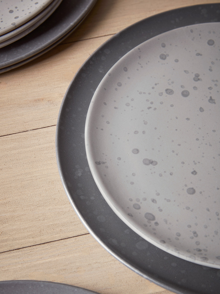 Product photograph of Four Mira Side Plates from Cox and Cox.