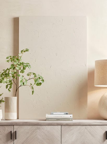 Neutral Textured Abstract Canvas