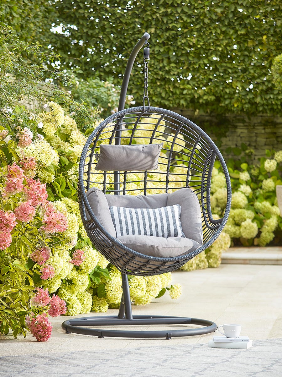 Outdoor garden swing chair store