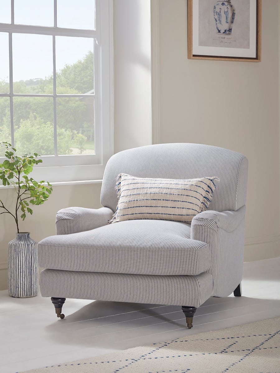 Product photograph of San Sebastian Armchair from Cox and Cox