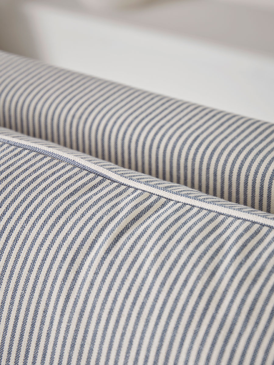 Biscay Striped Sofa - Three Seater