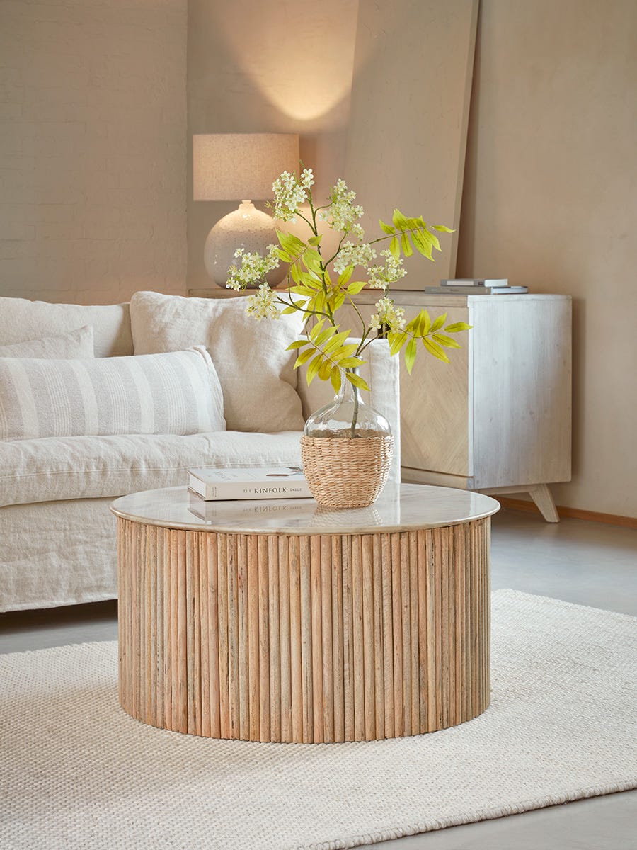 Product photograph of Freja Coffee Table from Cox and Cox.