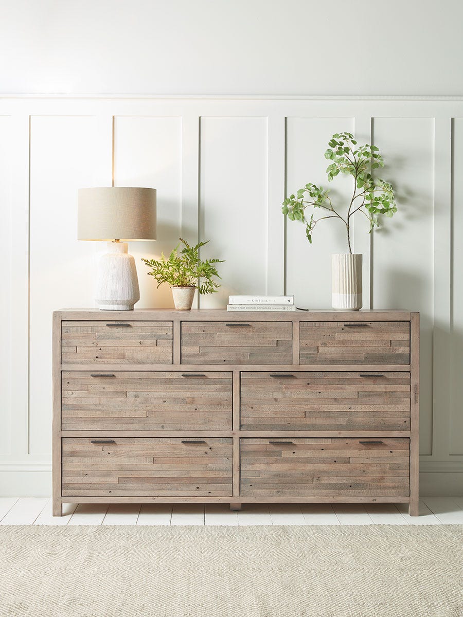 Product photograph of Bay Chest Of Drawers - Wide from Cox and Cox