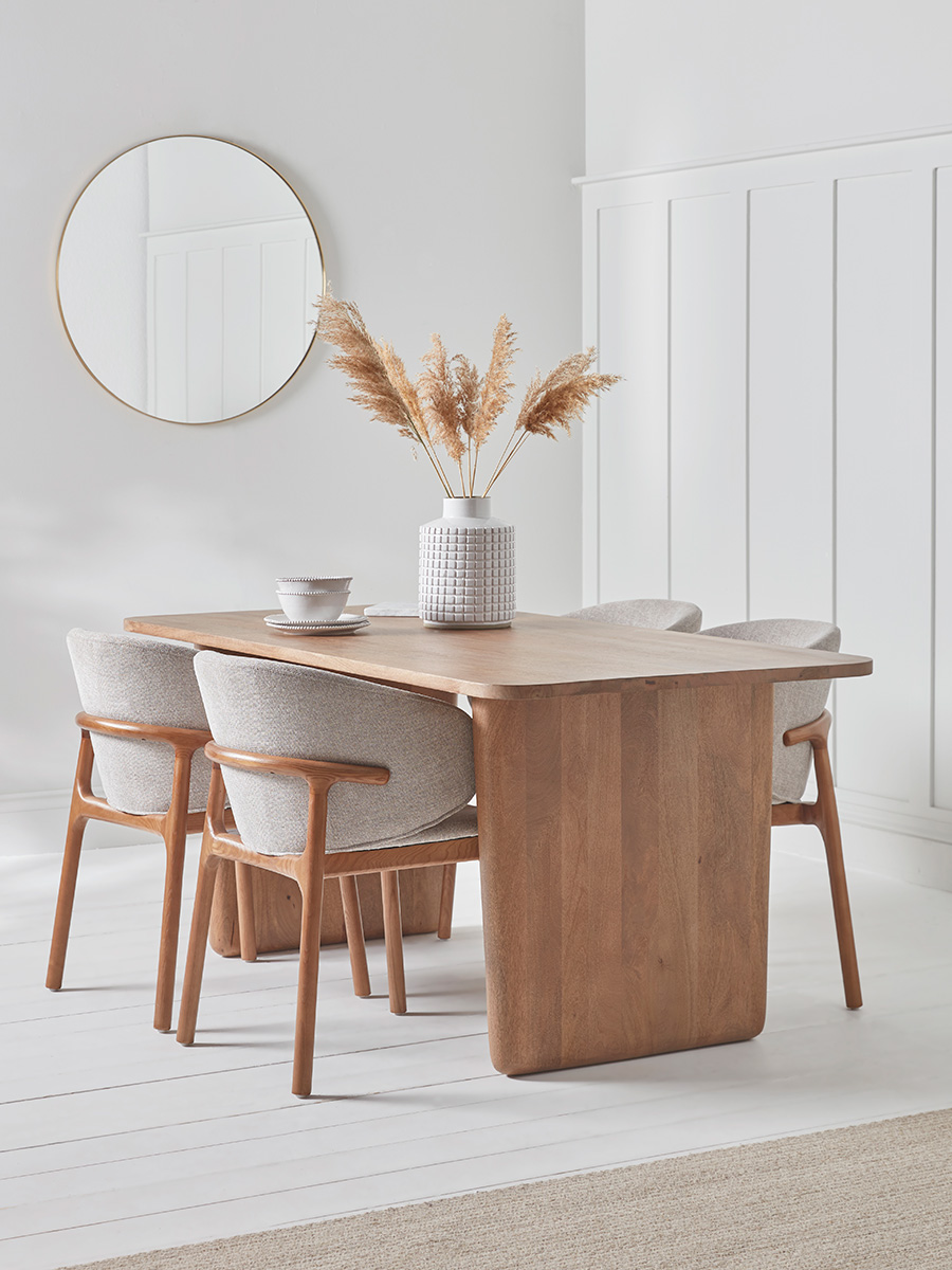 Product photograph of Fremont Dining Table - Medium from Cox and Cox