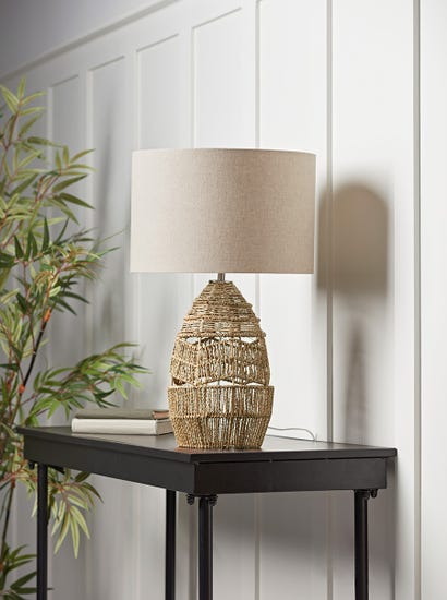 Rattan Table Lamp