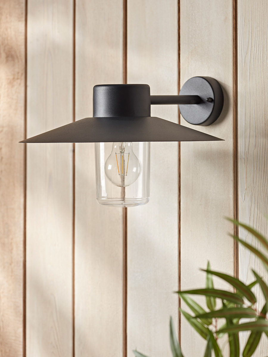 Product photograph of Industrial Style Outdoor Wall Light from Cox and Cox.