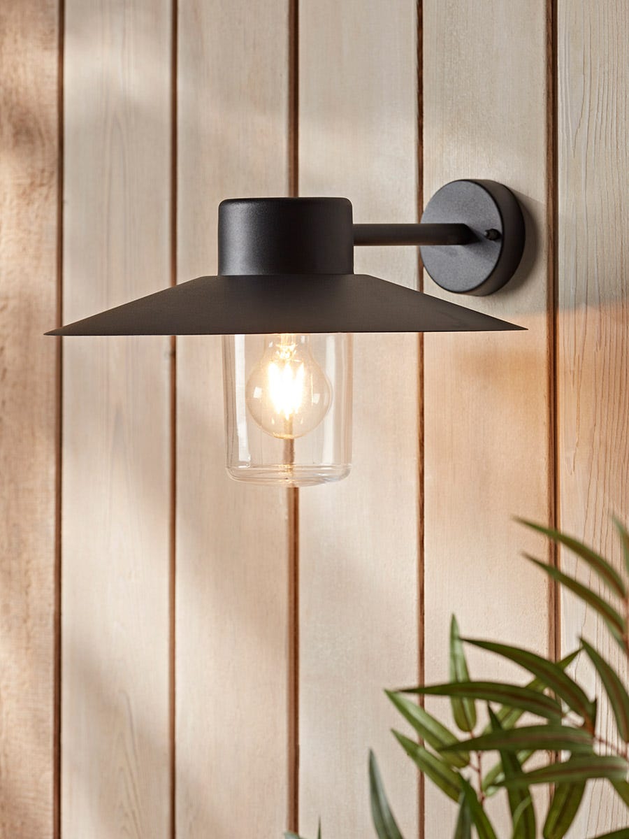 Photo of Industrial style outdoor wall light