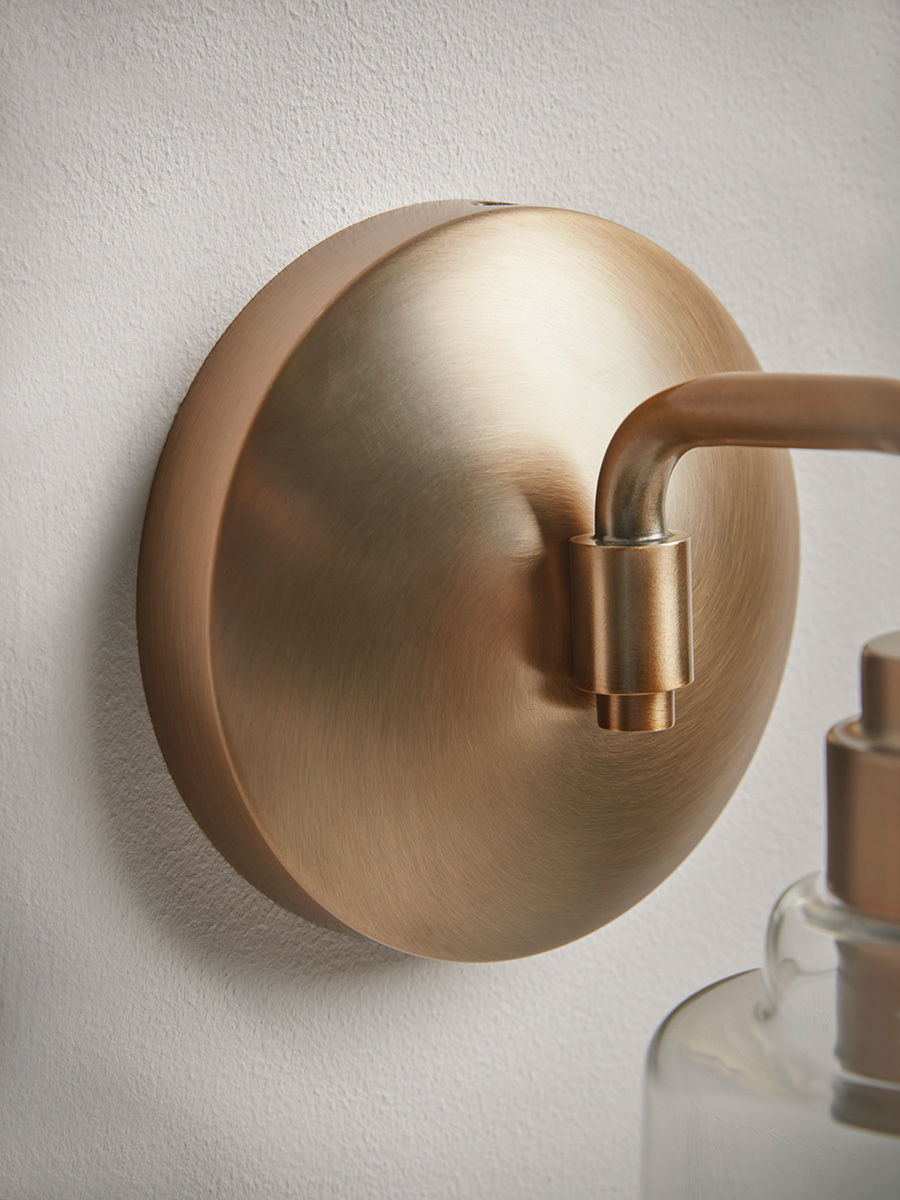 Product photograph of Ayla Wall Light from Cox and Cox.