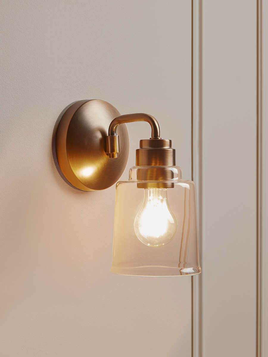 Product photograph of Ayla Wall Light from Cox and Cox.