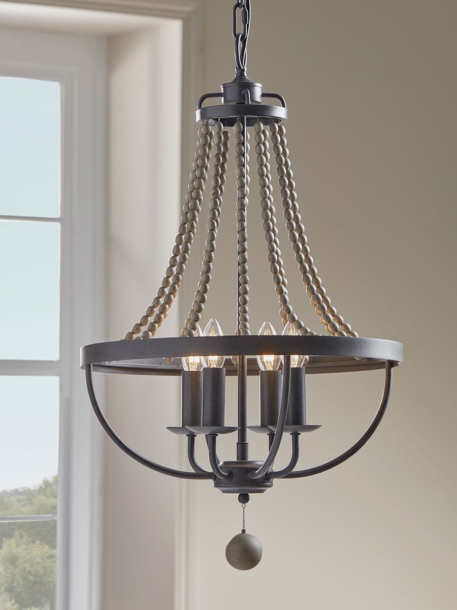 Product photograph of Carina Chandelier from Cox and Cox