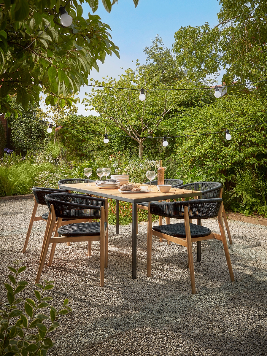 Chevron Dining Table - Medium