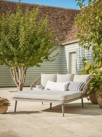 Woven Rope Double Lounger