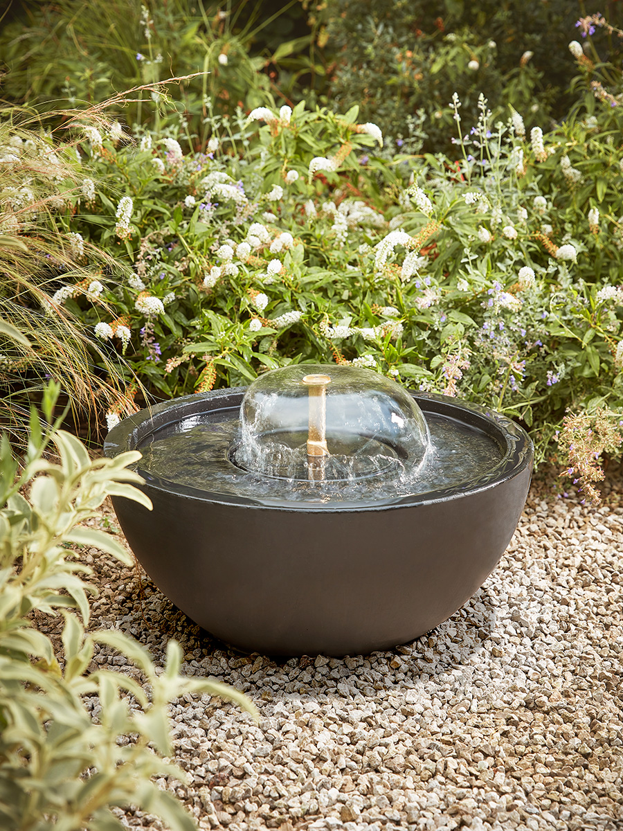 Product photograph of Cascading Bowl Water Feature from Cox and Cox