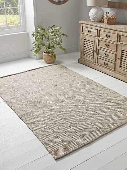 Diamond Handwoven Rug