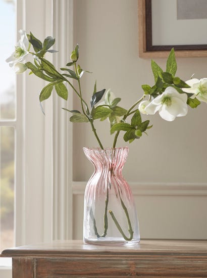 Blush Petal Vase