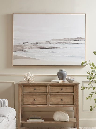 Shoreline Framed Canvas
