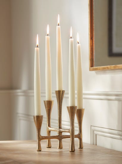 Brass Finish Candelabra