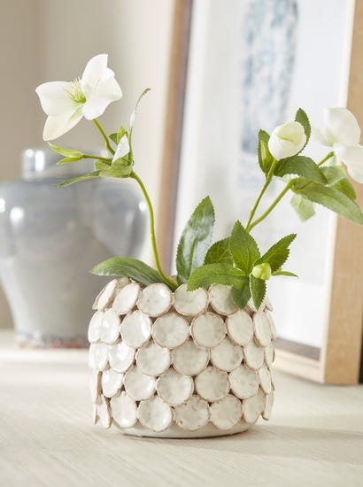 Layered Round Vase