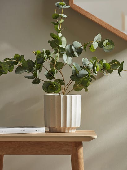 Speckled Fluted Planter