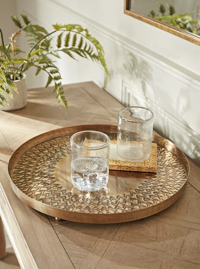 Embossed Metal Tray