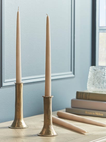 Four Tapered Candles - Blush