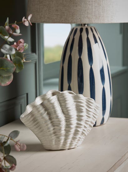 Faux Clam Vase - Small