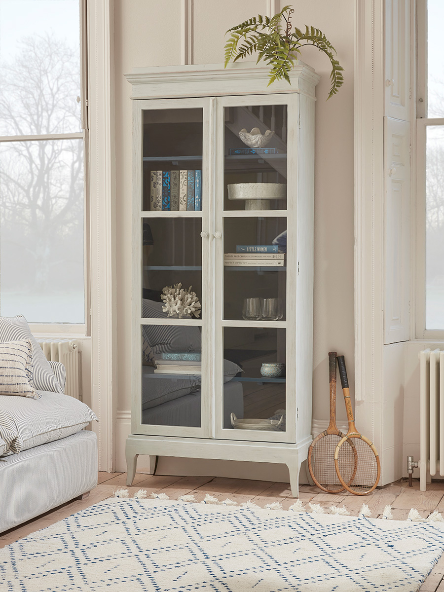 Product photograph of Anara Display Cabinet from Cox and Cox