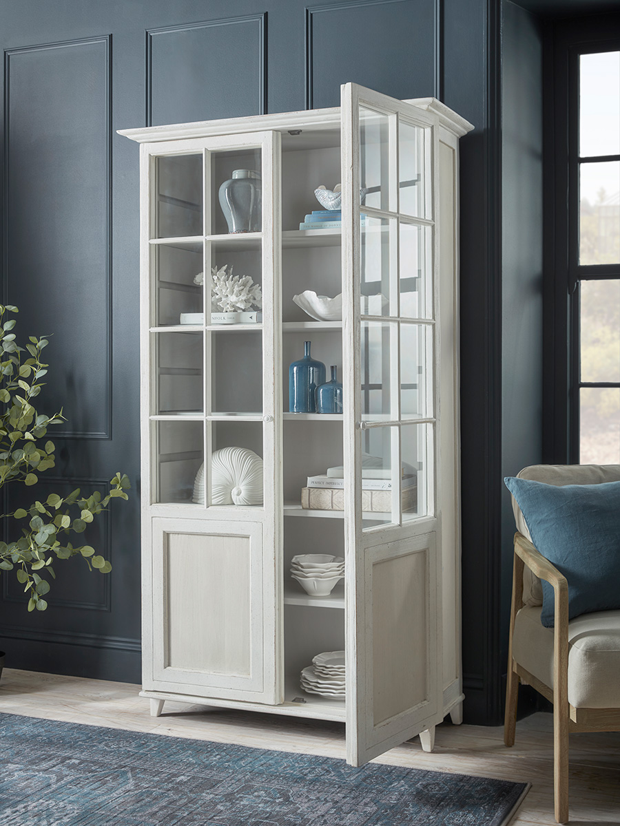 Product photograph of Vejle Display Cabinet from Cox and Cox.