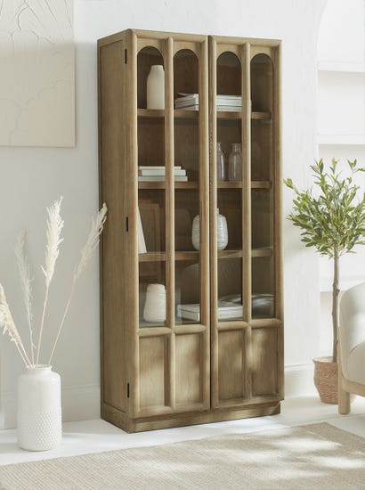Arched Display Cabinet