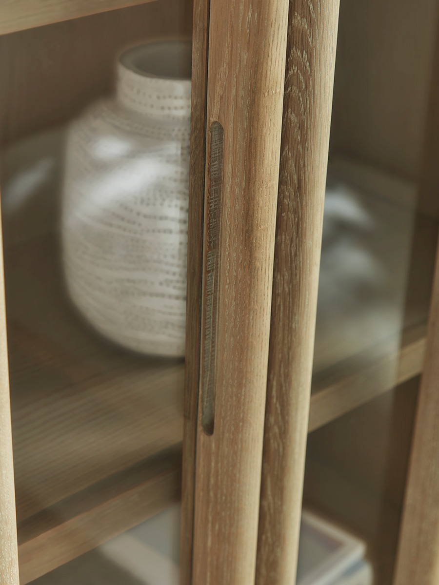 Product photograph of Arched Display Cabinet from Cox and Cox.