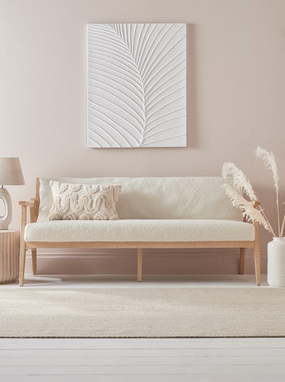 Cane Webbing Sofa - Natural